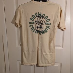 BNWOT High Street Market & Deli Los Osos Baywood California Small Beige T-Shirt